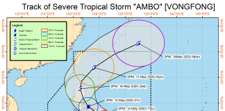 Ambo now a severe tropical storm