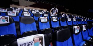Face shields can be removed inside cinemas - DTI
