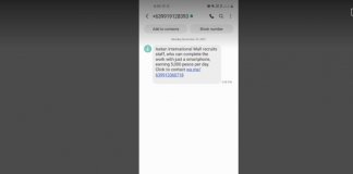 text scam victim philippines